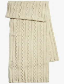 Pieces PCNOLLIE KNIT SCARF BC - Halsdukar WHITE PEPPER