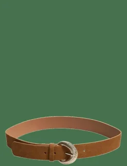 Pieces PCSAYA SUEDE WAIST BELT - Skärp COGNAC