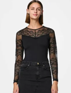 PCSINNA LS BODYSTOCKING NOOS - Bodies & slips|Pieces Hot