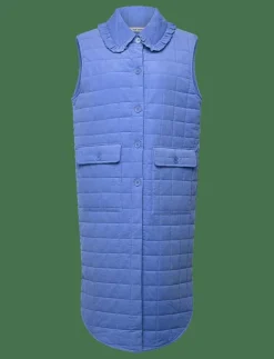 nué notes Piet Vest - Quiltade västar 440 STRONG BLUE Discount