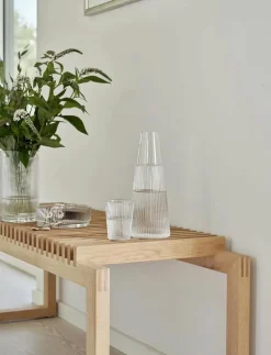 Stelton Pilastro karaff med dricksglas 1 l. - Vattenkaraffer & Vattenkannor CLEAR New
