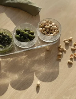 Stelton Pilastro tapas set - Skålar & Fat CLEAR