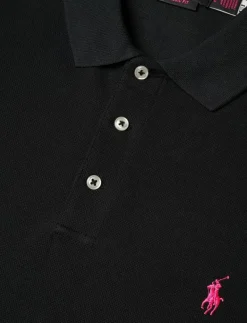 Pink Pony Stretch Mesh Polo Shirt - Kortärmade pikéer|Polo Ralph Lauren Discount