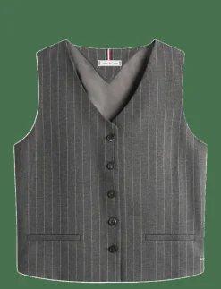 PINSTRIPE TAILORED VEST - Kavajer|Tommy Hilfiger Online
