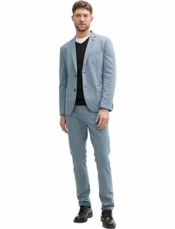 pique blazer - Enkelknäppta kavajer|Tom Tailor Hot