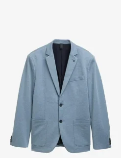 pique blazer - Enkelknäppta kavajer|Tom Tailor Hot