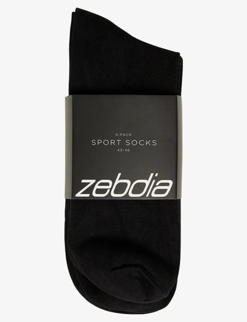 5-PK Basic Running Socks - Strumpor|ZEBDIA Clearance