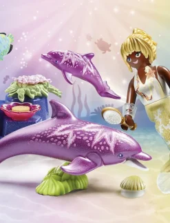 Princess Magic Sjöjungfru med delfiner - 71501 - Princess Magic|PLAYMOBIL Best