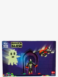 Plus-Plus Build and Glow - Glow in the Dark / 360 pcs - Byggsats MIX Outlet