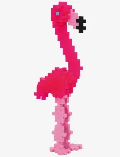 Plus-Plus Flamingo / 100 pcs Tube - Byggsats MIX