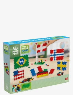 Plus-Plus Learn To Build Flags of the World - Byggsats MIX Hot