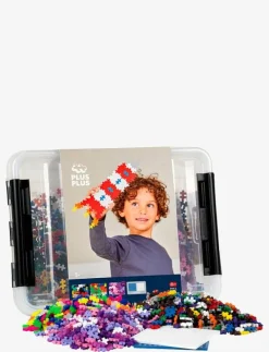Plus-Plus Storage Box / 2400 pcs - Byggsats MIX Hot