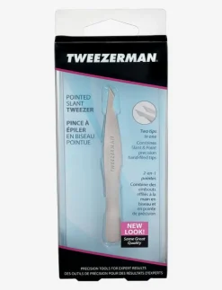 Pointed Slant Tweezer - Ansikte|Tweezerman Online