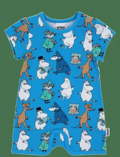 Martinex POJKGÄNG PLAYSUIT - Kortärmad bodysuit BLUE Clearance