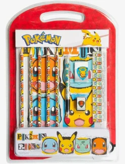 POKEMON STATIONERY SET W PENCIL CASE - Skrivset|Joker