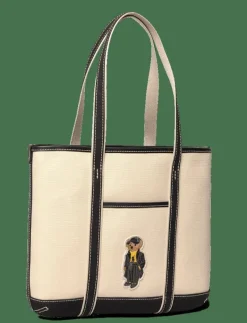 Polo Bear Canvas Small Shopper Tote - Shoppers|Polo Ralph Lauren