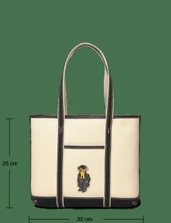 Polo Bear Canvas Small Shopper Tote - Shoppers|Polo Ralph Lauren