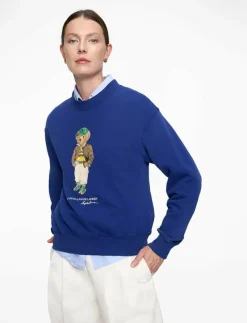 Polo Bear Lightweight Fleece Crewneck - Sweatshirts|Polo Ralph Lauren Hot