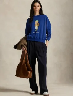 Polo Bear Lightweight Fleece Crewneck - Sweatshirts|Polo Ralph Lauren Hot