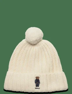 Polo Bear Rib Pom-Pom Beanie - Mössor|Polo Ralph Lauren Outlet