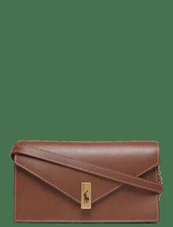 Polo ID Leather Chain Wallet & Bag - Crossbody Bags|Polo Ralph Lauren