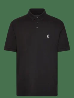 Armani Exchange POLO SHIRT - Kortärmade pikéer BLACK Sale
