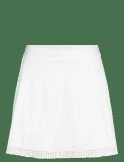 Ralph Lauren Golf POLYESTER INTERLOCK-KNT-SKIRT - Kjolar CERAMIC WHITE