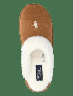 Pony Suede & Faux-Fur Slipper - Inneskor|Polo Ralph Lauren Best