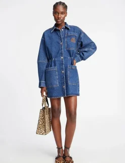 Munthe PRICKLY - Korta klänningar BLUE New