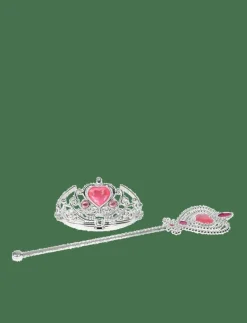 PRINCESS SET WAND TIARA - Maskeradtillbehör|Joker Clearance