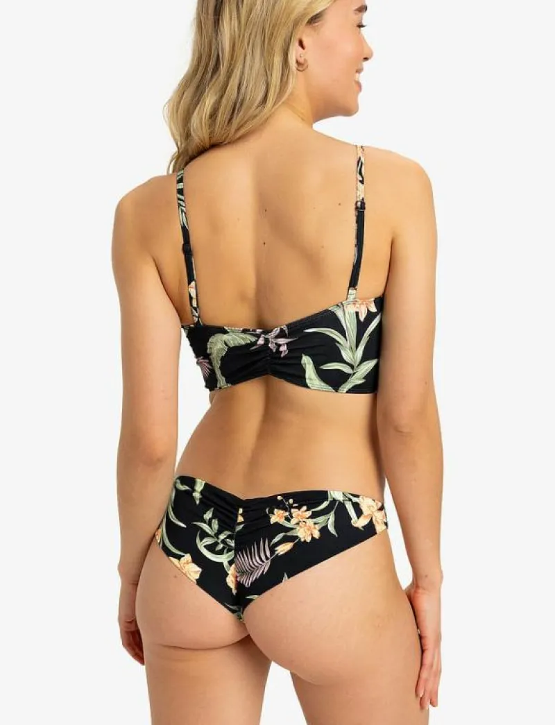 Roxy PT BEACH CLASSICS CHEEKY - Bikinis ANTHRACITE ISLAND ESCAPE Hot