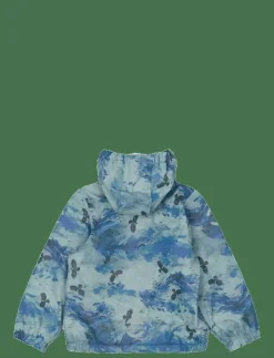 mikk-line PU AOP Rain Set Teddy Rec w. Susp104 - Regnställ BLUE NIGHTS Best