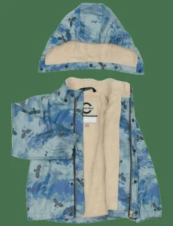 mikk-line PU AOP Rain Set Teddy Rec w. Susp104 - Regnställ BLUE NIGHTS Best