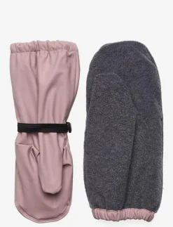 PU Rain Mittens w. Fleece Recycled - Regnvantar|mikk-line Discount