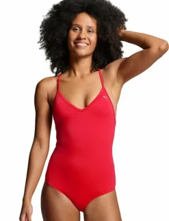 WOMEN VNECK PADDED SWIMSUIT 1P - Baddräkter|Puma Swim Outlet