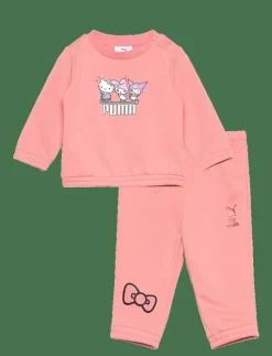 PUMA X HELLO KITTY & FRIENDS MINICATS Crew Set INF TR - Underställsset PINK FRUIT Outlet