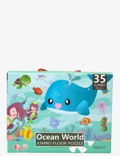 PUSSEL JUMBO OCEAN 35 PCS 60x44 CM - Klassiska pussel|Suntoy Best