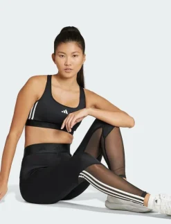 adidas Performance PWR MS HYGLM - Sport BH:ar BLACK/WHITE Clearance