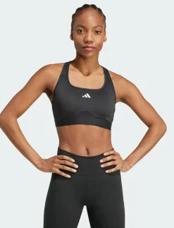 adidas Performance PWRCT BRA - Sport BH:ar BLACK Hot