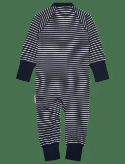 Geggamoja Pyjamas Two Way Zip - One-sie NAVY Best