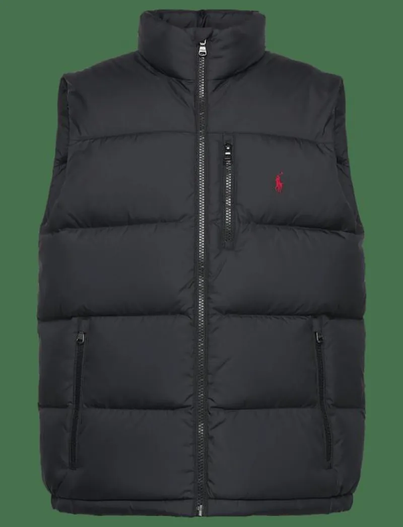 Ralph Lauren Kids Quilted Down Vest - Väst POLO BLACK Best
