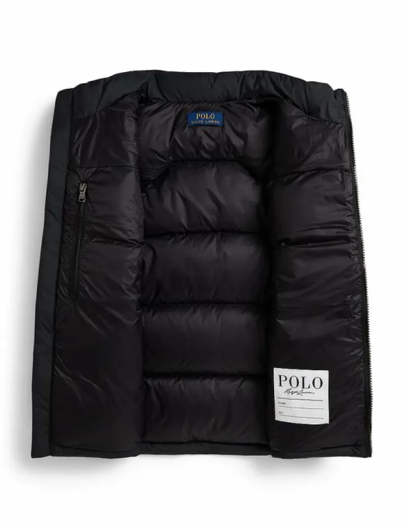 Ralph Lauren Kids Quilted Down Vest - Väst POLO BLACK Best