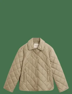 QUILTED JACKET WITH COLLAR - Quiltade jackor|GANT Discount