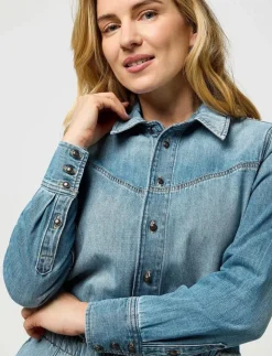 Wrangler RADIATING COVERALL - Utsvängda jeans SHIMMERSTONE Discount