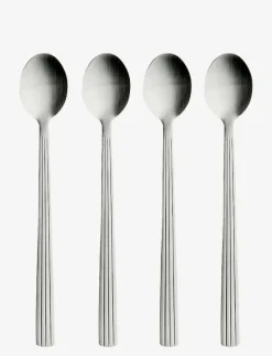 Aida RAW cafe latte spoon 4 pcs giftbox - Skedar MATTE STEEL Outlet