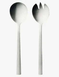 Aida RAW cutlery - 2 pcs saladset giftbox - Salladsbestick MATTE STEEL Sale
