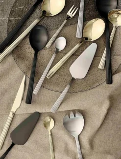 Aida RAW cutlery cakeserver Giftbox 1 pcs. - Tårtknivar MATTE STEEL Hot