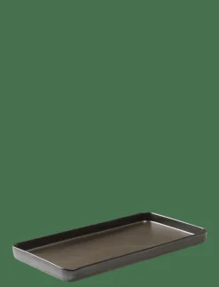 Aida RAW Metallic - rectangular dish - Serveringsfat & Uppläggningsfat BROWN Clearance