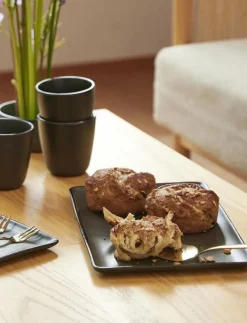 Raw Titanium Black - Serveringsfat & Uppläggningsfat|Aida Online