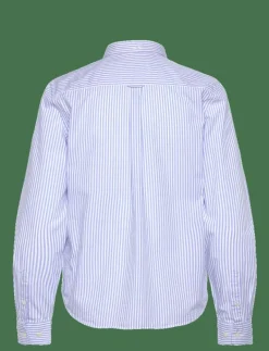 REG POPLIN BANKER STRIPED SHIRT - Långärmade|GANT Online